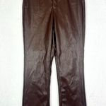 Judy Blue  Faux Leather Straight Leg Pants Size 9/29 Tummy Control High Rise Photo 0