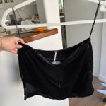 Free People  Velvet Mini Skirt Photo 1