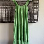 Marine layer  Jude Flutter Sleeve Dress - Jade Sheen Photo 1