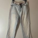 Dollhouse flare Light Blue Jeans with Lace Detail Sz 9/10 Photo 0
