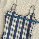 BEACH BABE AUSTRALIA Striped White & Blue One Piece Swimsuit Size 8 Photo 7