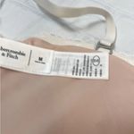 Abercrombie & Fitch  Lace Bralette Convertible Size M Ivory‎ & Nude Bandeau Photo 2