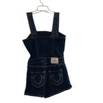 True Religion TRUE‎ RELIGION World Tour Women’s Overall Romper Shorts Size SP Inseam 2” Photo 1