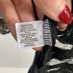 Lane Bryant Sz 14 16 Blouse Party Sequin Lace Sheer Scoop Neck Short Sleeve Top Photo 6