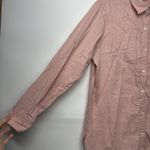 Old Navy  Women’s Button Up Shirt Large Light Pink Long Sleeve Casual Top Photo 1