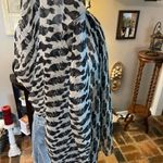 Francesca's Francesca’s NWT large scarf with black cat print. Photo 5