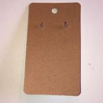 Black and White Retro Boho Clay Dangle Earrings Photo 3