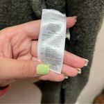 Madewell Green Cozy Walker Cardigan Slouchy Open Front Sweater Alpaca Sz Small Photo 6