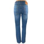 Levi's 502 Women's Blue Medium Wash Mid Rise Straight Leg Denim Jeans Size 28 Photo 2