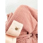 Marine layer  Elle Relaxed Crop Pants Size Medium Rust Orange Preppy Minimalist Photo 6