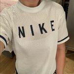 Nike NWOT  white graphic vintage jersey size small! Photo 4