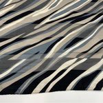 Vintage Animal Print Scarves Set of‎ Three Leopard Zebra Tiger Snake Blue Black Photo 8