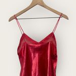 Victoria's Secret Victoria’s Secret Medium Vintage 90s Satin Silk Hot Pink Camisole Gold Label Top Photo 2