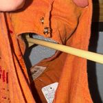 Fabindia Terracotta Embroidered Maxi Dress Orange Size M Photo 2