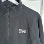 Mountain Hardwear 1/4 Zip Fleece Black Pullover W1491 Sz XL Photo 1