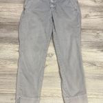Pilcro and the Letterpress  Gray Stet Cropped Stretchy Casual Pants Size 27 Photo 0