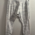 Lorna Jane  Booty Support   M. Tight High Waisted Leggings Pockets white /‎ grey Photo 0