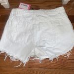 Edikted White Jean Shorts Photo 3