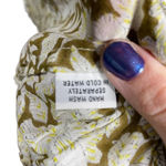 Roberta Roller Rabbit Yellow and Brown Floral Print Peasant Top Size XS Photo 8