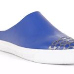 BCBGMAXAZRIA Mules Flats Ms-Clip Blue Size 7.5 EUC Photo 1