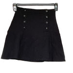 Juicy Couture Black Label, Buttoned Front Skirt. Waist 13.5” Length 16.5” SIZE 0 Photo 2