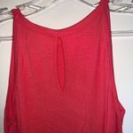 Loveappella  sleeveless solid coral dress. Size S Photo 2