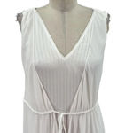 ALLSAINTS  Celeste Dress‎ Midi Maxi Sleeveless Handkerchief Hem White Size US 2 Photo 3