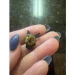 Vintage 90s Y2K Playboy Bunny Metal Pin Lapel Tie Silver Black Photo 1