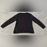 Croft & Barrow  Scottie Dog Sweater Black Womens Size XL NWT Pullover Cotton Photo 7