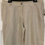 Willi Smith NEW Beige Linen Wide Leg Pants by  10 Photo 1