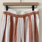 Madewell  Huston Pull-On Crop Pants in Evelyn Stripe M Photo 12