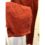 Cato Est.1946 Contemporary Red Brown Burnt Orange Corduroy Pants Size 14 Photo 5