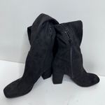 None Over the Knee Boots Womens Square Toe Block Heel Size 6 Photo 3