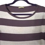 Gianni Bini Wool Sweater Dress XS/S Purple Striped Knit Preppy Soft Grunge Urban Photo 6