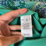 Altuzarra Sade Wrap Effect Printed Silk Midi Dress Green Size 10 Photo 8