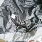 Gallery  S Black Quilted Snap Front Cotton Jacket Photo 5