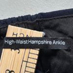 Talbots  High-Waist Hampshire Ankle Length Pants Black 14W Womens Plus Stretch Photo 4