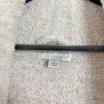 Barefoot Dreams CozyChic Adult Robe in Heathered Stone / White Size 2 Photo 3