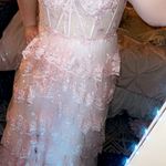 Prom Dress Pink Size 14 Photo 0