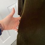 Agnes & Dora  NWT Olive Green Velvet Dress Photo 7