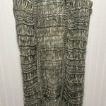 Women's crochet macrame open Knit long fringe Vest no tags see pics boho Green Photo 0