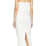 Michael Costello x REVOLVE Zosia Midi Dress in Ivory Photo 1