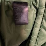 Aviator Nation  Green Varsity Jacket with Multicolor Stripes Photo 12