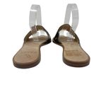 Baske California Sage Slide Sandals Flat Leather Calf Hair Size 38 US 7.5 Brown Photo 6