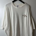 Urban Outfitters Joe Marlin Unwind T Shirt White Big & Tall 6LT Hawaii Summer Graphic Tee Cotton Photo 4