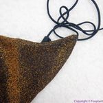 NEW It's Now Cool Gathered Tie Pant bikini Lurex, M Gold Size M Photo 11