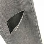 Gianni Bini Jeans Denim Size 27 Stella Raw Hem Gray Black 100% Cotton Crop NWT Photo 13