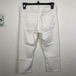 MOTHER Denim MOTHER Jeans The Runaway Cropped in Sleeping Beauty White Women's Size 27 Photo 3