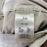 Joie NWT  Women's High Rise Zip Fly Linen Blend Pleated‎ Shorts Rainy Day Large Photo 7