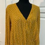 Free People Intimately Making Waves Polka Dot Trumpet Sleeve Bodysuit Photo 4